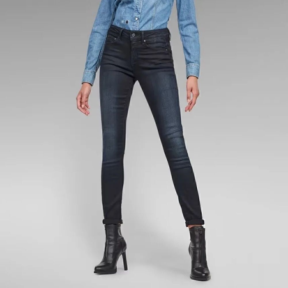 Dark Denim G-Star 3301 High Skinny Size 31 Jeans